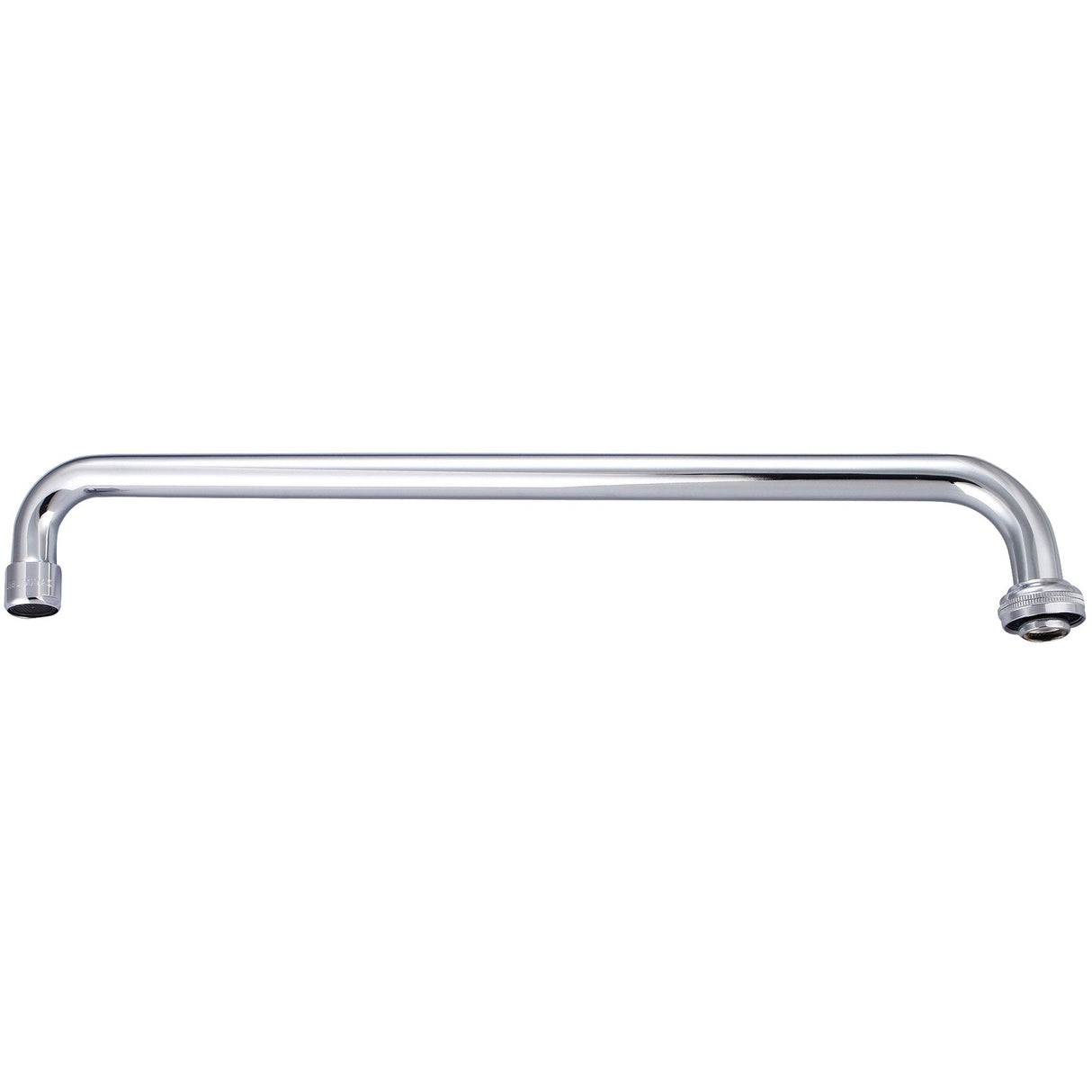 Central Brass CS-22004 16" Swivel Tube Spout With Aerator in Polished Chrome