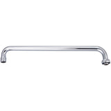 Central Brass CS-22004 16" Swivel Tube Spout With Aerator in Polished Chrome