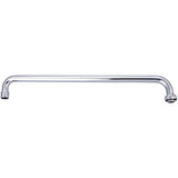 Central Brass CS-22005 18" Swivel Tube Spout With Aerator in Polished Chrome