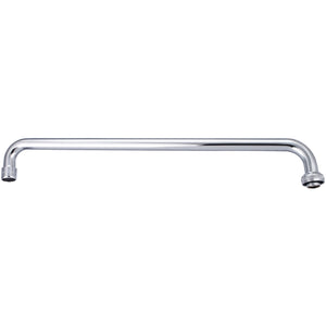Central Brass CS-22005 18" Swivel Tube Spout With Aerator in Polished Chrome