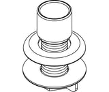 Central Brass CS-45003 Hose Guide and Mounting Kit for 1130 in Polished Chrome