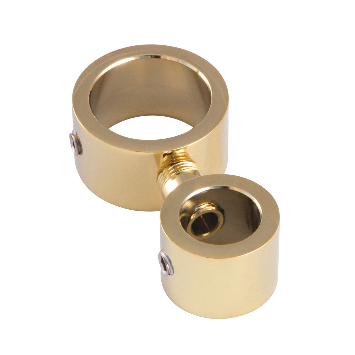 CS1582 1-Inch x 5/8-Inch Shower Riser Connector, Polished Brass