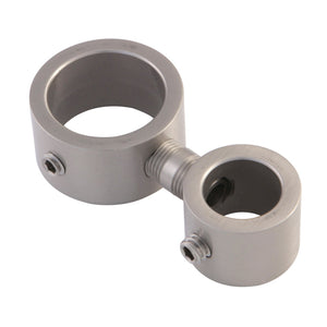 CS1588 1-Inch x 5/8-Inch Shower Riser Connector, Brushed Nickel