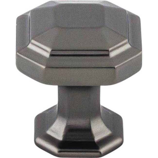 Top Knobs TK286 Emerald Knob 1 1/8" - Ash Gray