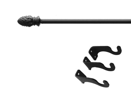 Remington Curtain Rod Med (Hardware is INCLUDED)