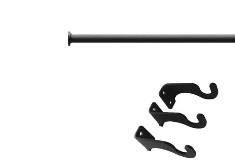 Plain Curtain Rod Med (Hardware is INCLUDED)