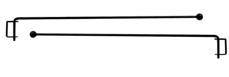 Curtain Crane Ball Ends Each 24 Inches Long (pair)