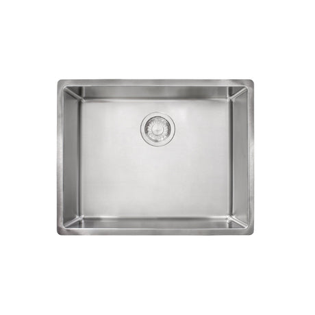 FRANKE CUX11023 Cube 24.5-in. x 17.6-in. 18 Gauge Stainless Steel Undermount Single Bowl Kitchen Sink - CUX11023 In Pearl