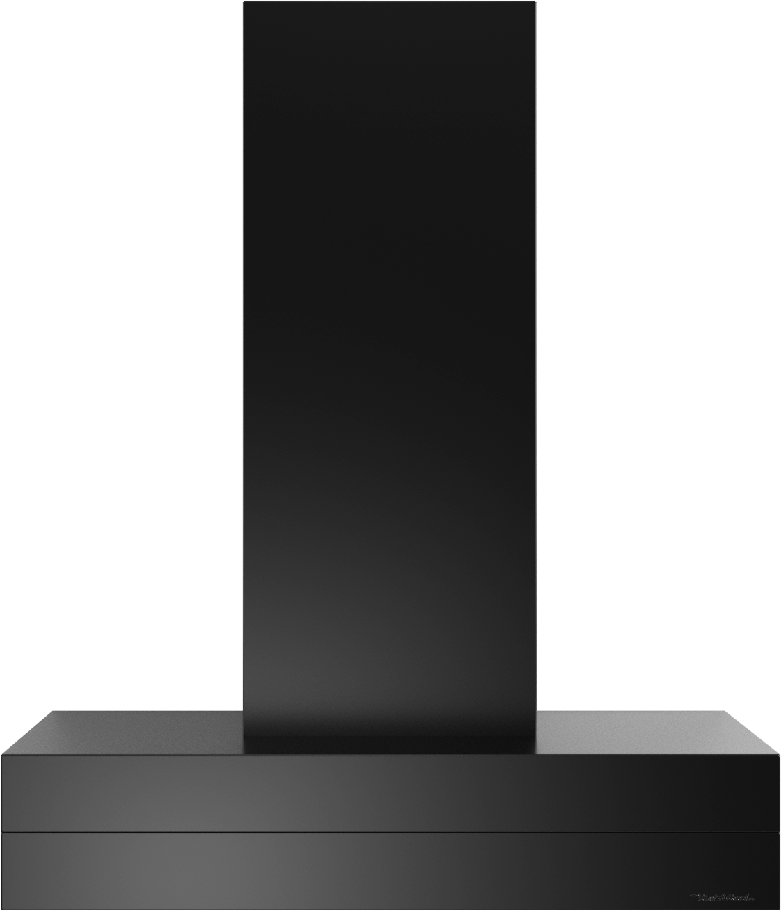 Vent-A-Hood CWEAH6-K30 BC 30" Contemporary Wall Mount Range Hood with Ductless Ventilation (ARS), Black Carbide