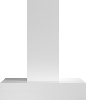 Vent-A-Hood CWEAH6-K48 BT 48" Contemporary Wall Mount Range Hood with Ductless Ventilation (ARS), Biscuit