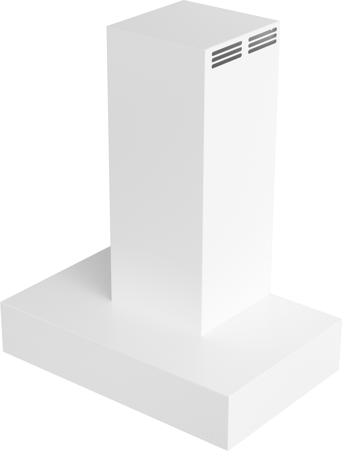Vent-A-Hood CWEAH6-K30 BT 30" Contemporary Wall Mount Range Hood with Ductless Ventilation (ARS), Biscuit