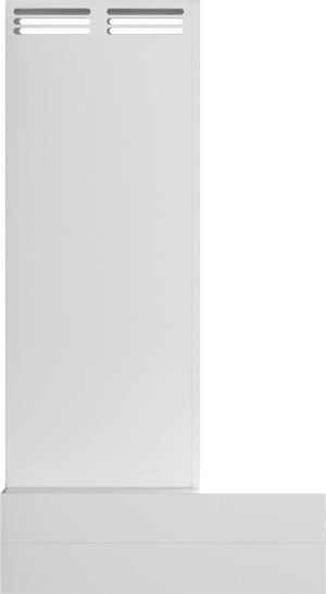 Vent-A-Hood CWEAH6-K30 WH 30" Contemporary Wall Mount Range Hood with Ductless Ventilation (ARS), White