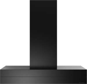 Vent-A-Hood CWEH6-K30 BL 30" 250 CFM Contemporary Wall Mount Range Hood with Low-Profile Blower (V-Line), Black Satin
