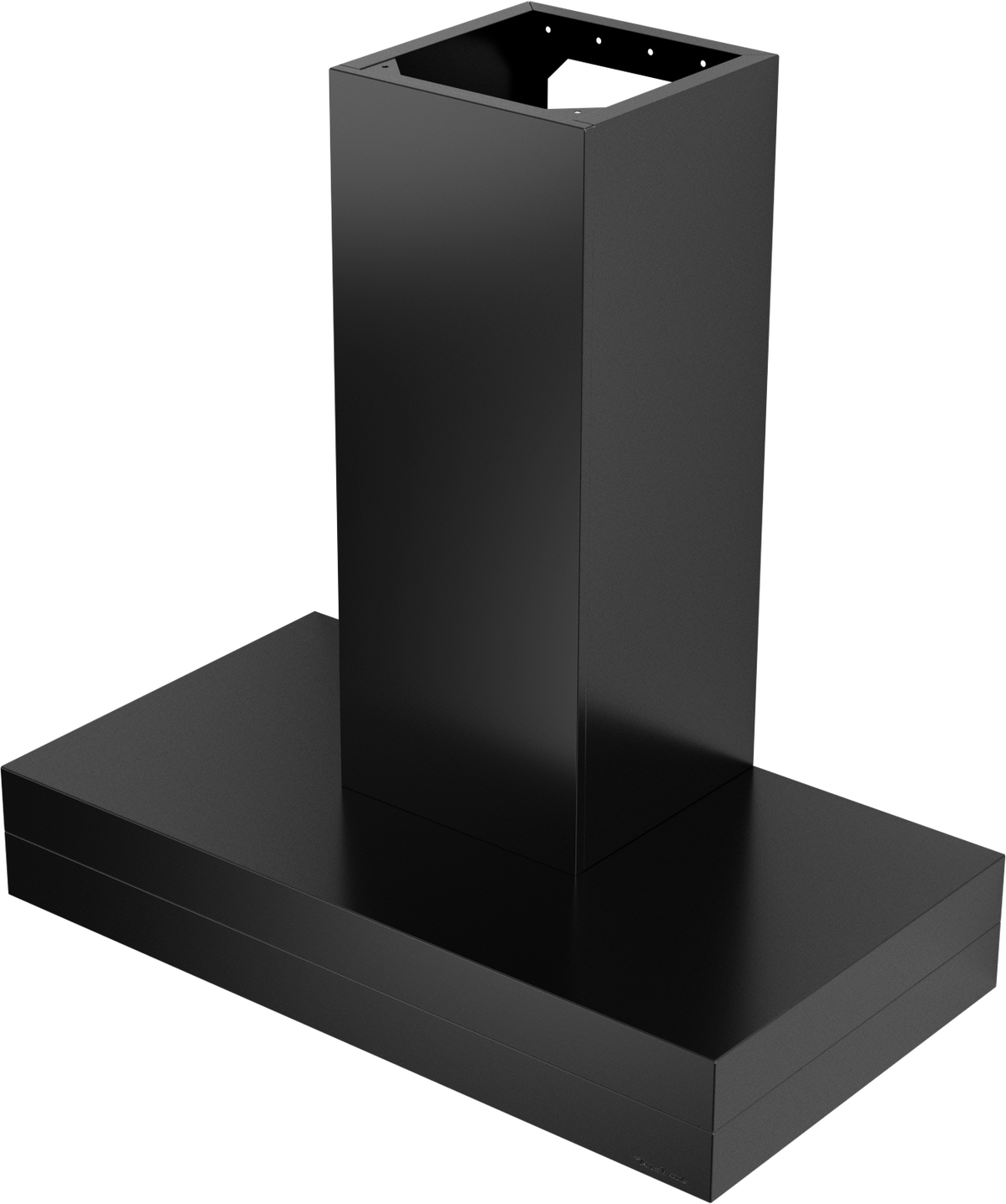 Vent-A-Hood CWEH6-K36 BC 36" 250 CFM Contemporary Wall Mount Range Hood with Low-Profile Blower (V-Line), Black Carbide