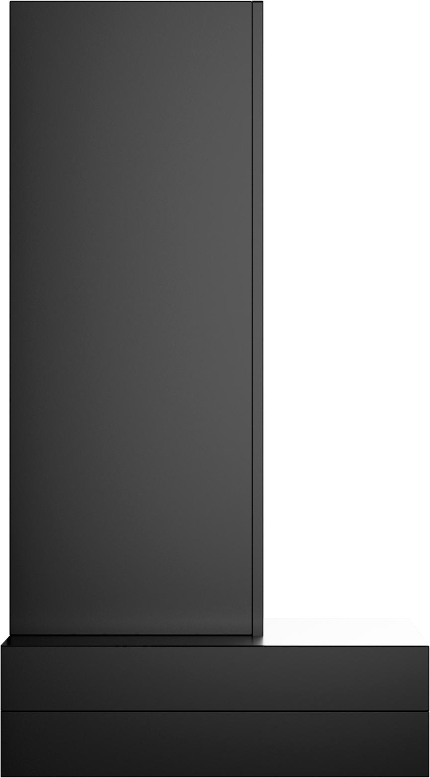 Vent-A-Hood CWEH6-K48 GS 48" 250 CFM Contemporary Wall Mount Range Hood with Low-Profile Blower (V-Line), Gunsmoke
