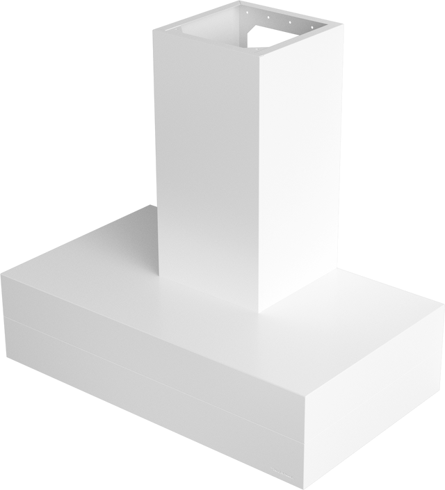 Vent-A-Hood CWEH9-248 WH 48" 600 CFM Contemporary Wall Mount Range Hood with Magic Lung Blower, White