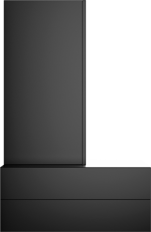 Vent-A-Hood CWEH9-354 BC 54" 900 CFM Contemporary Wall Mount Range Hood with Magic Lung Blower, Black Carbide