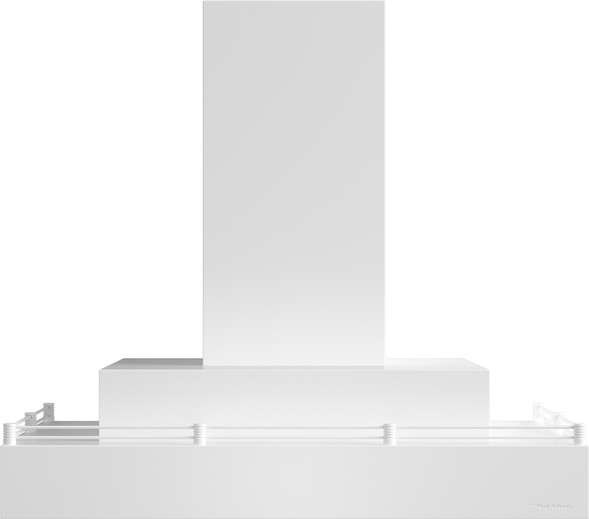 Vent-A-Hood CWLH9-236 BT 36" 600 CFM Contemporary Wall Mount Range Hood with Double Rectangle, Magic Lung Blower, Biscuit