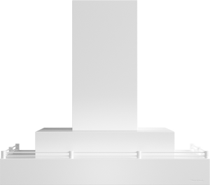 Vent-A-Hood CWLH9-360 BT 60" 900 CFM Contemporary Wall Mount Range Hood with Double Rectangle, Magic Lung Blower, Biscuit
