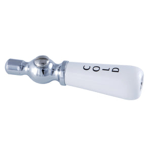 CWPKCXCHC Cold Metal Lever Handle, Polished Chrome