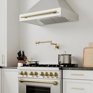 ZLINE Gemini Pot Filler in Champagne Bronze (GEM-FPF-CB)
