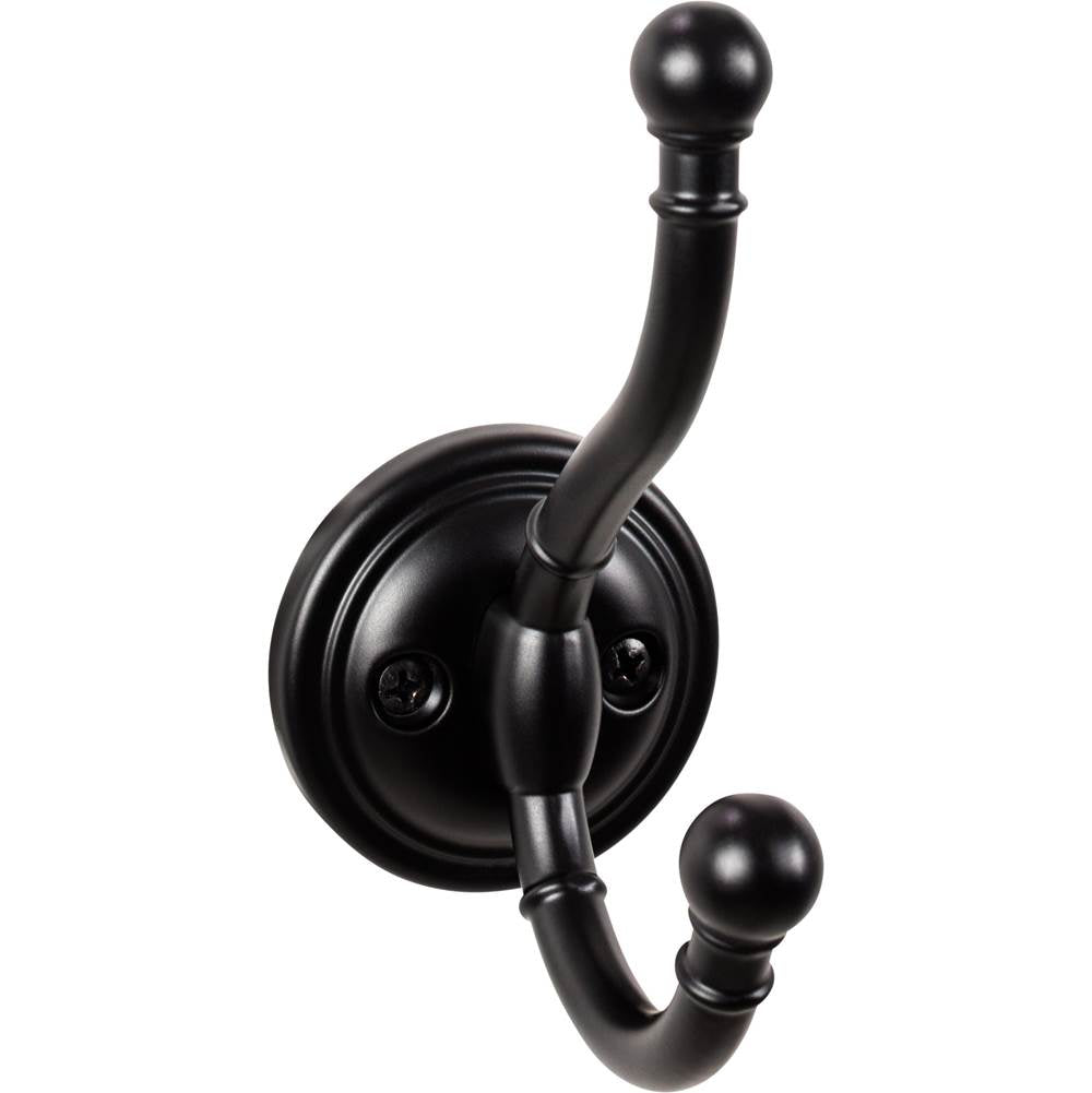 Top Knobs TK1063 Kara Hook 4 1/2 Inch - Flat Black