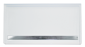 Americh C6032BF-BI 60" x 32" Barrier Free DS Base w/Channel Drain - Biscuit