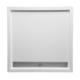 Americh C3838FS-WH 38" x 38" Free Standing DS Base w/Channel Drain - White