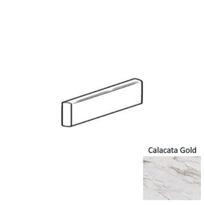 Roca Tile Usa Inc Elegant Ideas 3X12 Bullnose Calacata Gold Matte Porcelain - Fcgpp64171