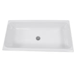 Nantucket Sinks 35.5 Inch Rectangular Italian Fireclay Vessel Sink