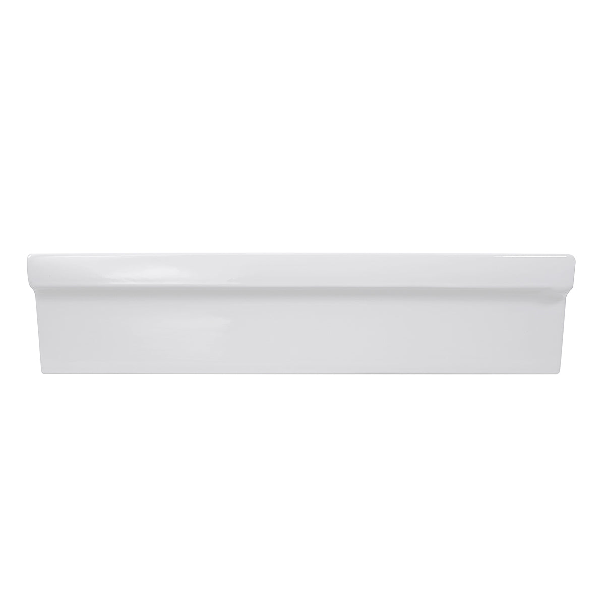 Nantucket Sinks 35.5 Inch Rectangular Italian Fireclay Vessel Sink