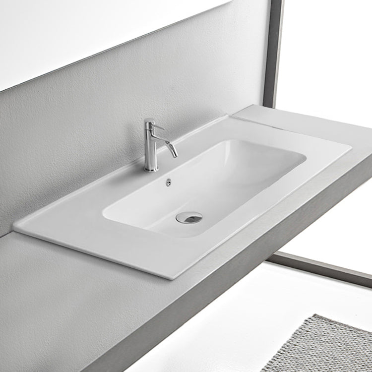 Drop In Bathroom Sink, Modern