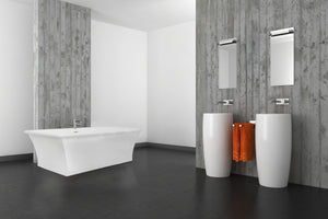 Hydro Systems SBRE6636ATO-WHI BREANNE 6636 AC TUB ONLY - WHITE