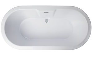 Hydro Systems CHT6632HTO-ALM CHATEAU 6632 METRO TUB ONLY-ALMOND