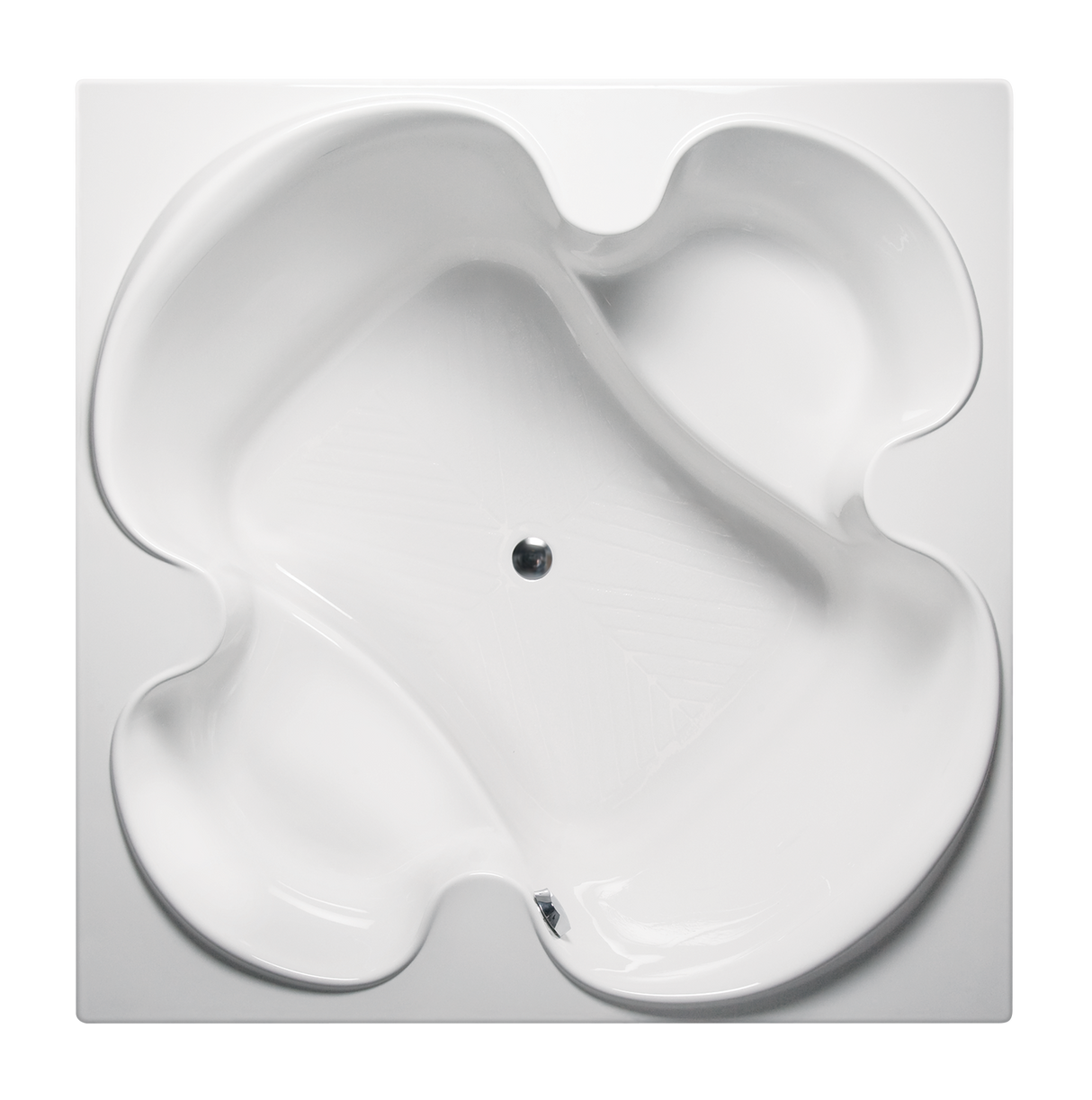 Americh CL6060TA2-BI Cloverleaf 6060 - Tub Only / Airbath 2 - Biscuit