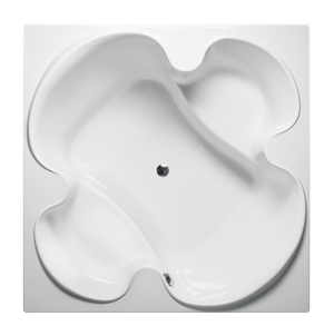 Americh CL6060TA2-BI Cloverleaf 6060 - Tub Only / Airbath 2 - Biscuit