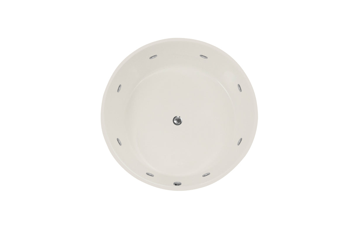 Hydro Systems COR7223SCO-ALM CORAL 7223 STON W/ COMBO SYSTEM - ALMOND