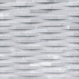 Cosmic gray 3d wave ledger panel 6"x24" honed marble wall tile LPNLMCOSGRY624-3DW product shot angle view
