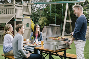 Coyote C1PORTLP 25" Portable Gas Grill, 1 Burner, Ceramic, Liquid Propane, Stainless Steel - image 6