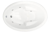 Hydro Systems CRY7844SWP-WHI CRYSTAL 7844 STON W/ WHIRLPOOL SYSTEM - WHITE