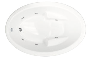 Hydro Systems CRY8448SWP-ALM CRYSTAL 8448 STON W/ WHIRLPOOL SYSTEM - ALMOND