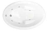 Hydro Systems CRY8053STO-WHI CRYSTAL 8053 STON TUB ONLY - WHITE