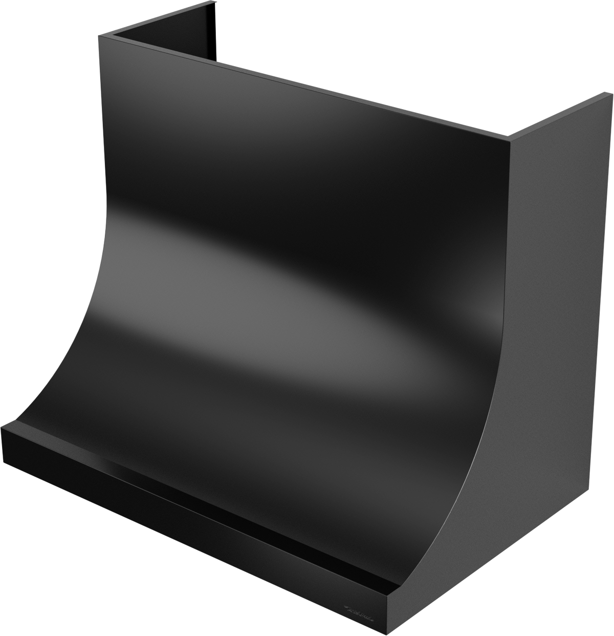Vent-A-Hood DAH30-466 GS 66" 1200 CFM Professional Concave Wall Mount Range Hood with Tall Profile, Magic Lung Blower, Gunsmoke