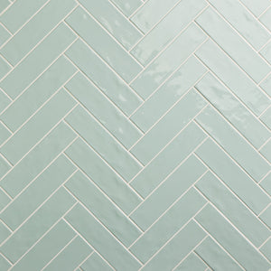 Daltile Stagecraft Spa Rectangle 3x12 Undulated Glossy Wall Tile