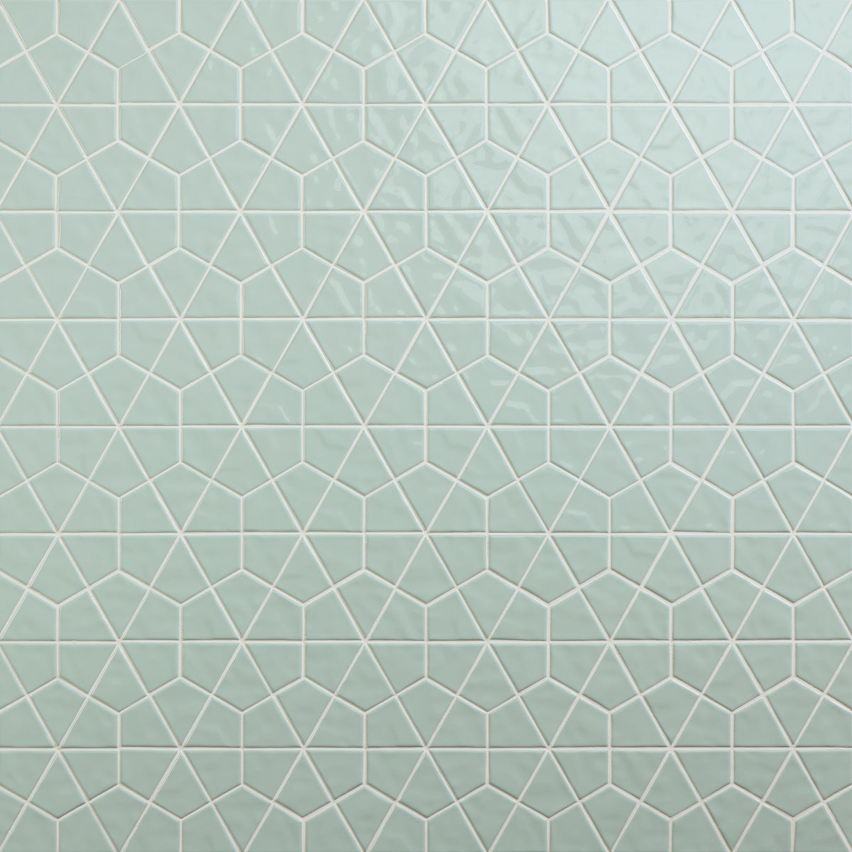 Daltile Stagecraft Spa Kaleidoscope 6x6 Glossy Mosaic Tile