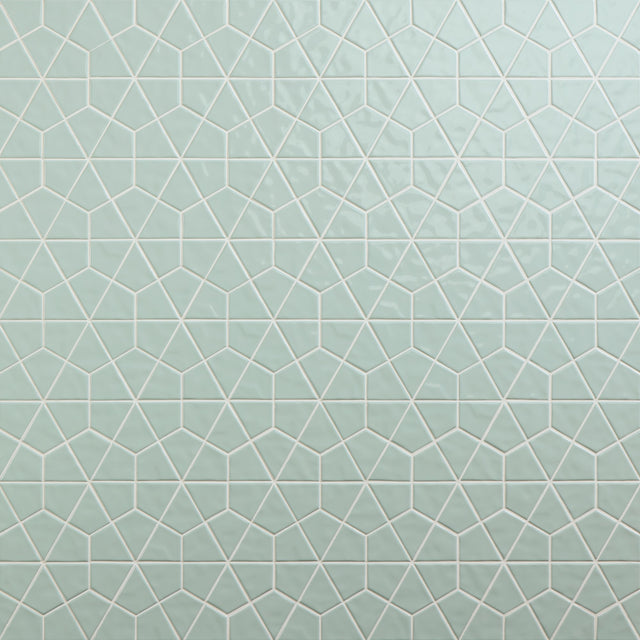 Daltile Stagecraft Spa Kaleidoscope 6x6 Glossy Mosaic Tile
