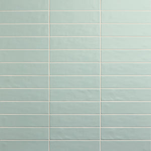 Daltile Stagecraft Matte Spa Rectangle 3x12 Undulated Matte Wall Tile