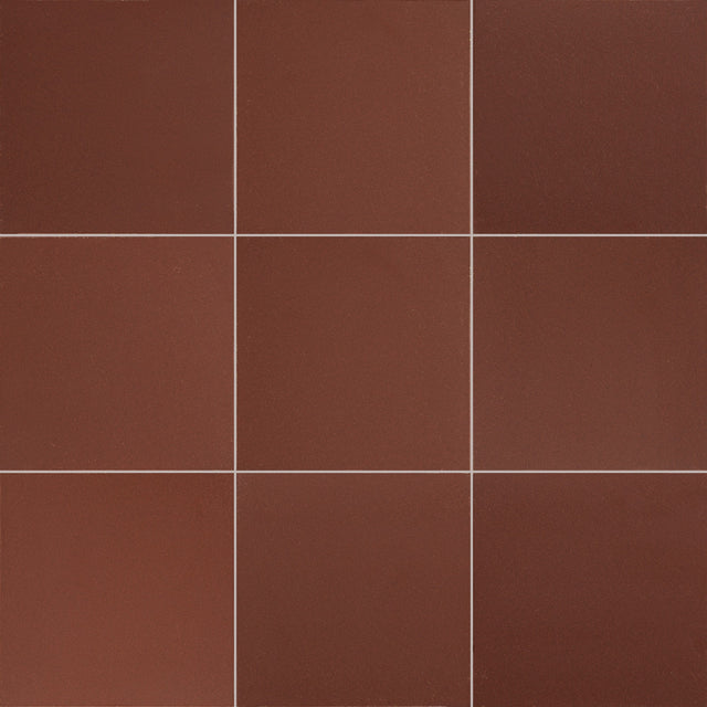 Daltile Quarry Textures Harvest Red Blend Square 6x6 Abrasive Quarry Tile