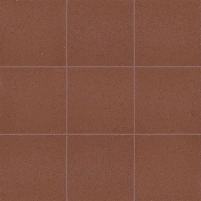 Daltile Quarry Textures Diablo Red Q1885 Bullnose Matte Quarry Tile Trim