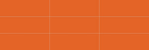 Daltile Color Wheel Linear Orange Burst Rectangle 6x18 Glossy Wall Tile
